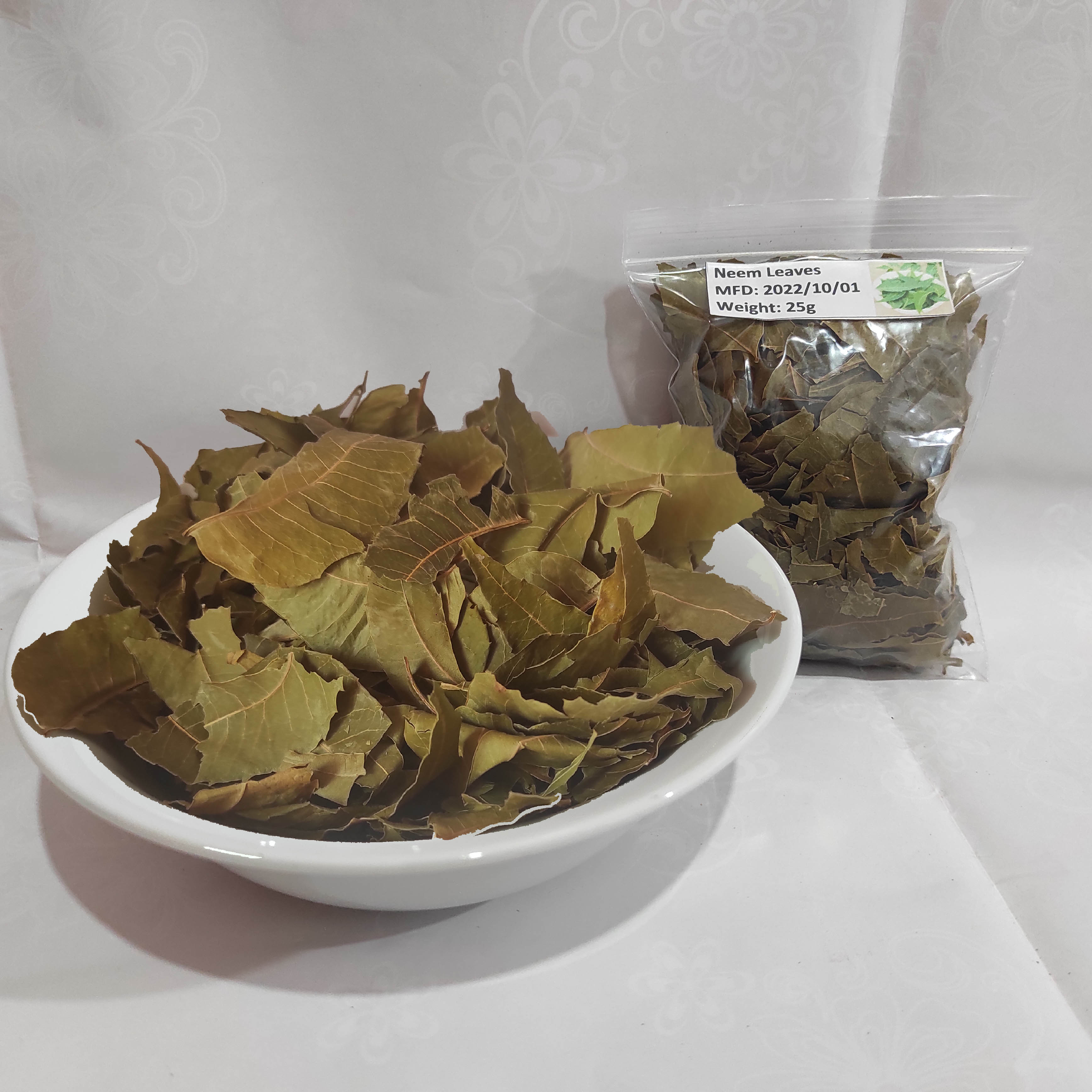 Dried Neem Leaves| Azadirachta Indica| Ceylon Natural Fresh Hand Picked Ayurvedic Herbal Tea