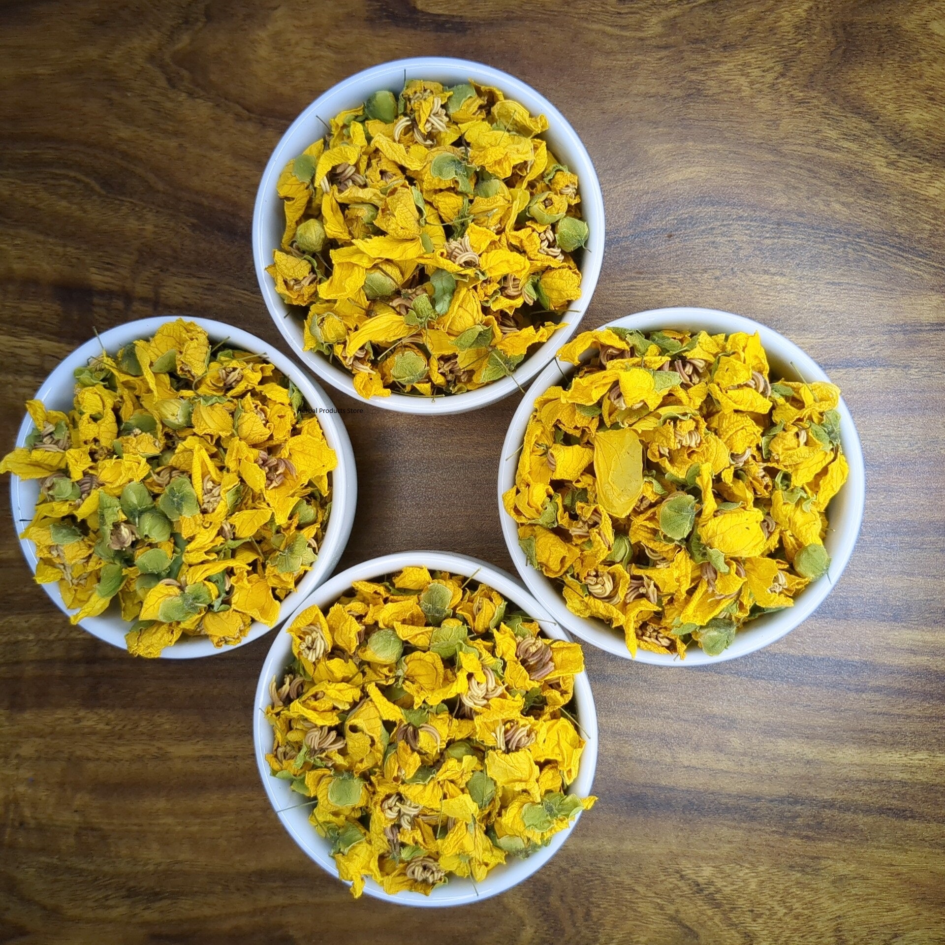 Dried Ranawara Flowers | Tanner's Cassia Senna auriculata Avarampoo Flower | Yellow Nature Pure Organic Ceylon Herbal Tea