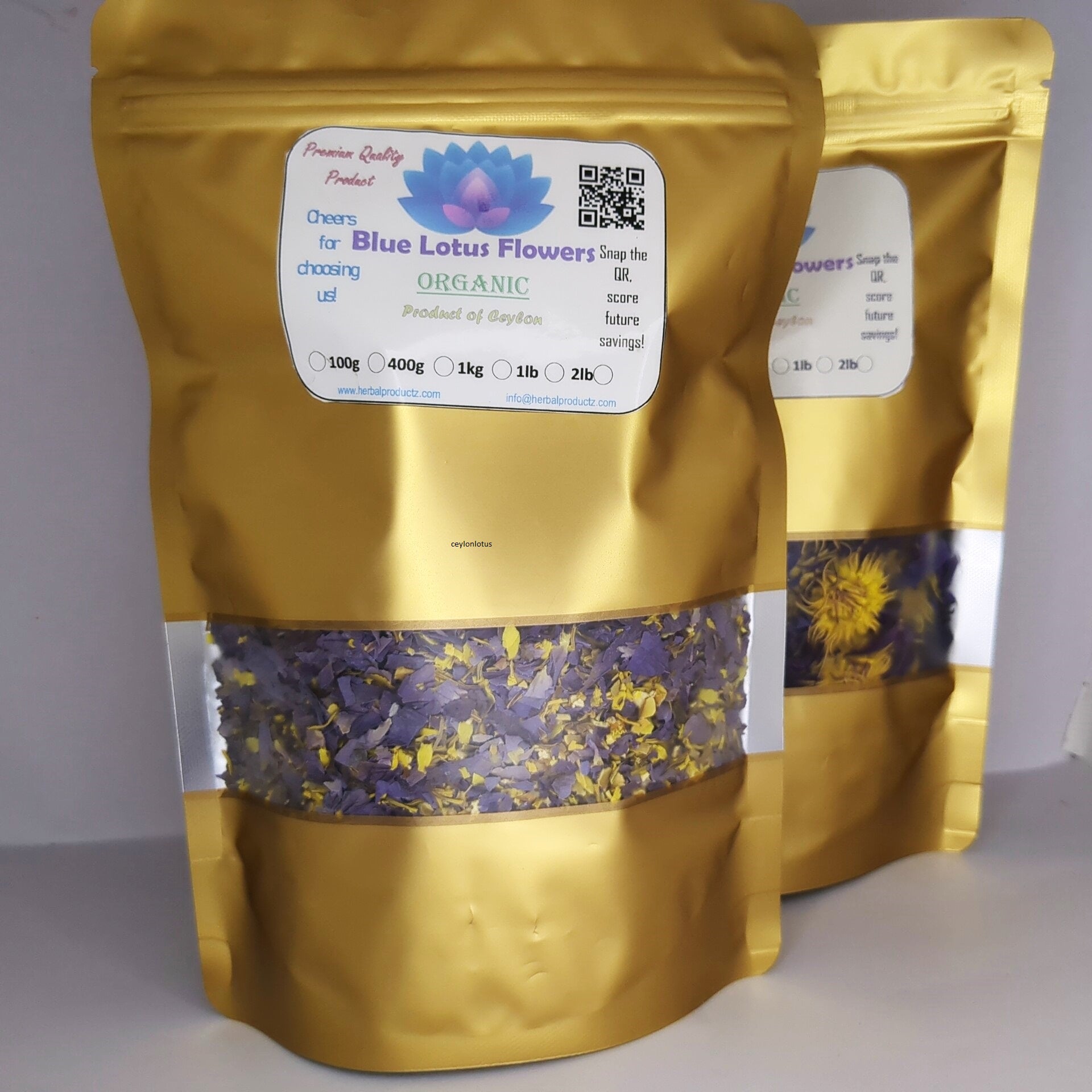 Blue Lotus Ceylon Flower| Nymphaea Caerulea| Natural Organic Pure Water Lily Flowers Herbal Tea