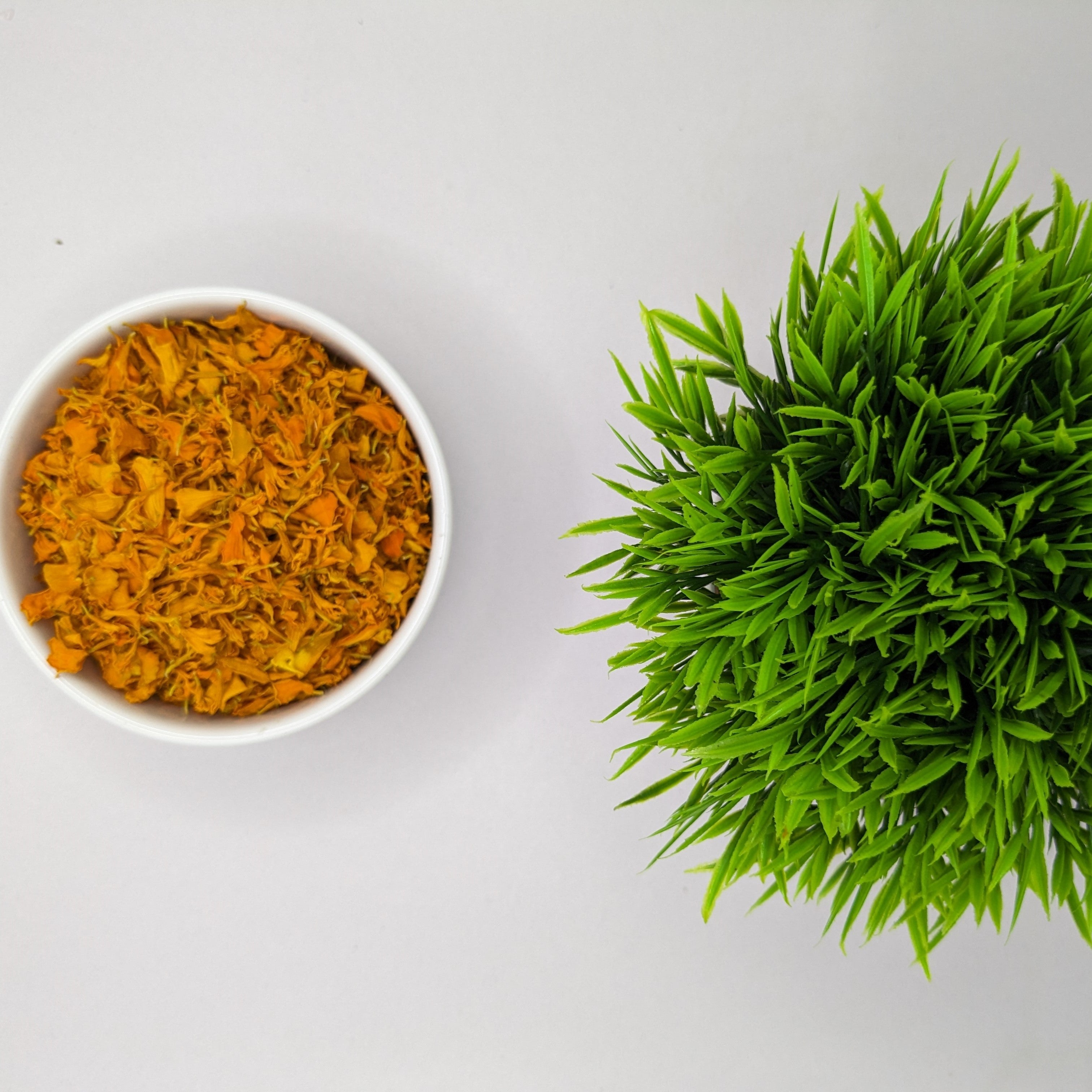 Dried Calendula Marigold Flowers | Yellow / Orange Flower Nature Pure Organic Das Ceylon Herbal Tea